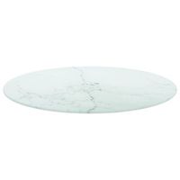 tablero de mesa  tablero escritorio diseno marmol vidrio templado blanco o70x08 cm
