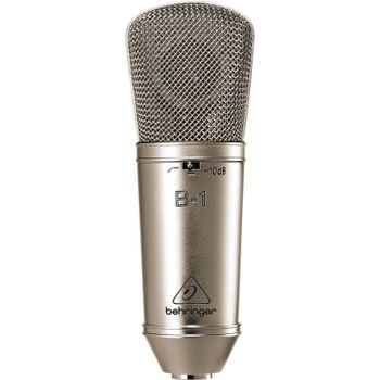 Micrófono Behringer B-1 XLR cardioide de condensador con filtro antipop