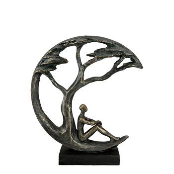 Casablanca By Gilde Estatuilla Decorativa Escultura Daydreamer H. 32 Cm