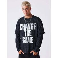 project x paris camiseta manga larga - para hombre