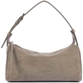 LANCASTER Bolso de mano Bolso Rectangular Con cremallera M Suède Galet para mujer
