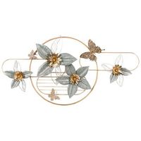 decoracion de pared moderna de hierro hecho a mano adorno dorado tantalum