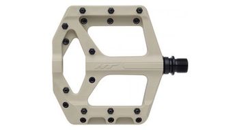 Par de pedales planos ht components  supreme c pa32a beige