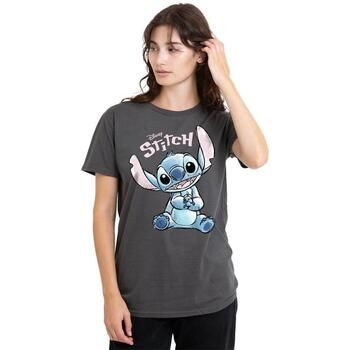 Disney Camiseta manga larga Colour Me Happy para mujer