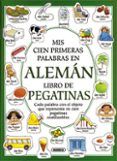 mis primeras cien palabras en aleman (libro de pegatinas)