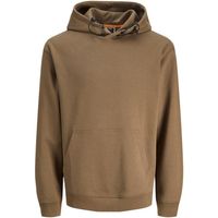 jack  jones jersey 12260007 jcooutdoor sweat hood teak para hombre