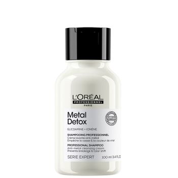 L'Oréal Professionnel Metal Detox Shampoo Travel Size Anti-breakage & Colour Fade Protection 100ml