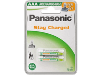 pilas - panasonic aaa recargables 750 mah 12v