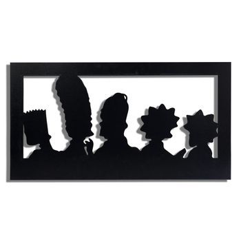 Iluminación Led Decorativa Los Simpson 42x80 Cm