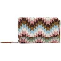 misako monedero dila monedero grande estampado jacquard para mujer