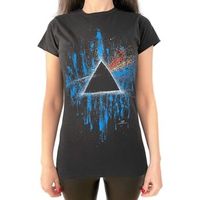 pink floyd camiseta manga larga dark side of the on para mujer