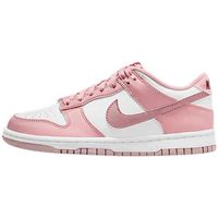 nike zapatillas baskets dunk low rose  blanc para mujer
