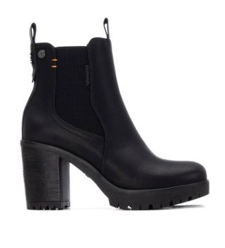 Refresh para mujer. 17320001-NEGRO Botines 173200 negro (40), 3 a 5cm, Cremallera, Casual