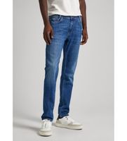 pepe jeans para hombre pm207391ht5 jeans tapered azul 4032 casual algodon denim sostenible