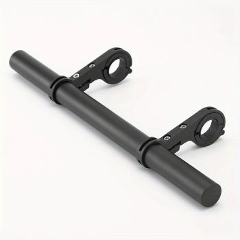 Extensor de manillar de bicicleta de aleación de aluminio de 30 cm para montaje de luz de bicicleta