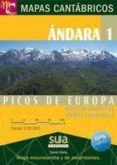 picos de europa (macizo oriental y peñas cabriegas): andara 1 map as c