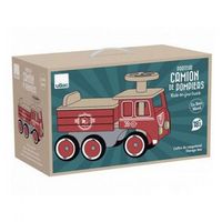 carrier camion de bomberos madera