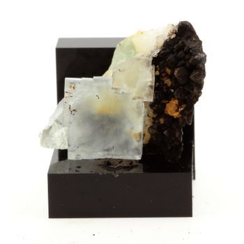 Fluorita Blanca + Cuarzo De Francia, Langanac, Haute -loire - Rare Natural Pierre, Colección De Sylvain Desfarge | 77.7 Ct - Certificado De