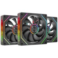 ventilador suplementario mars gaming mf-linkfinitykit2 120mm 1800rpm con argb linkfinity y conexion magnetica