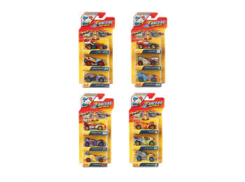 Figura - Magicbox T-Racers Mix´N Race Pack 3 Blíster, Plástico, Aleatorio