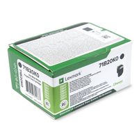 lexmark 71b20k0 toner negro original