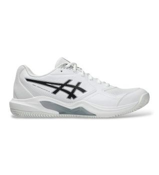 Asics para hombre. 1041A547 Zapatillas GEL-Dedicate 9 Clay blanco (42.5), Tela, Plano, Cordones, Casual, Deportivo