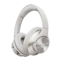 auriculares oneodio a10 inalambricos bluetooth con cancelacion de ruido transparencia y 45 h bateria blancos