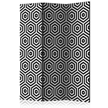 Biombo - Black And White Hypnosis (135x172 Cm)