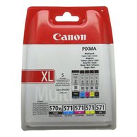 canon pgi-570xl  cli-571 pack ahorro original