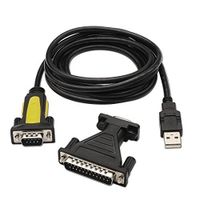 nanocable cable usb tipo a macho a impresora serie macho 18m negro