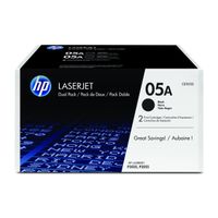 hp 05a pack ahorro toner original laserjet negro