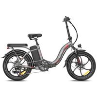 bicicleta electrica urbana plegable fafrees f20 36 v 20 ah 250 w gris
