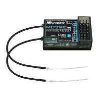 microzona mc7re v2 24ghz 7ch receptor rc de doble antena pwm sbus compatible con transmisores mc6mini mc7mini mc8mini p