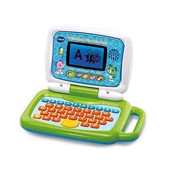 Vtech - Ordi-p'tit Genius Touch Tablet Verde - Ordenador Infantil, Tableta Educativa - 2-6