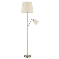 abrila arturo cuero 180x40x40cm - lampara de pie 1xe27