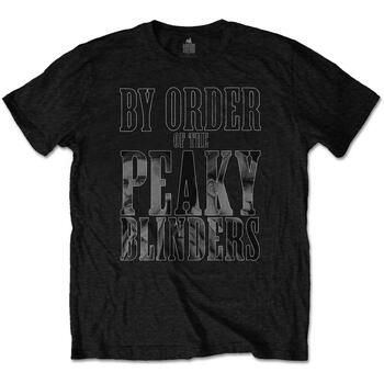 Peaky Blinders Camiseta manga larga By Order Infill para hombre