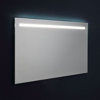 Espejo 120x70 Con Banda Led Retroiluminada Superior
