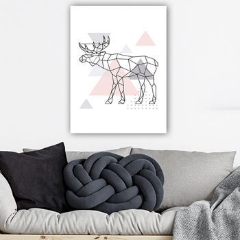 Pintura Decorativa Lienzo 1043419012_70100 Multicolor 70x100 Cm