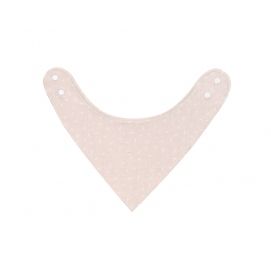 Babero de muselina Confetti Rosa
