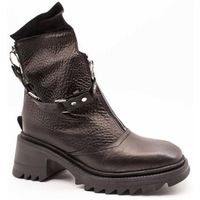 papucei botines adonia black para mujer