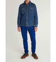 pepe jeans para hombre pm20845664cb pantalon stanley azul 2830 casual algodon