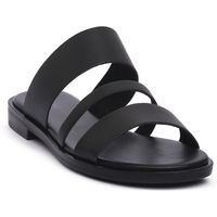 frau sandalias london nero para mujer