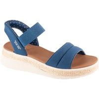 skechers sandalias slip-ins bobs sun ray para mujer