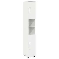 gabinete de bano brillante 30 x 35 x 192 cm vidaxl