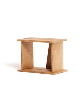 Estantería modular de diseño en color marrón claro