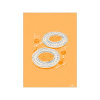 poster pasta sin marco - 30 x 40 cm