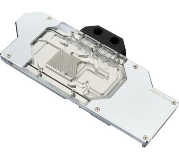 Glacier RTX 2080Ti GPU Water Block - Silver, Silver