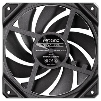 Ventilador ANTEC Nova 12cm Negro 3 velocidades FDB alta presión silencioso