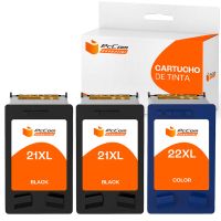 pccom essential hp 21xl22xl cartucho tinta compatible negrotricolor pack 3