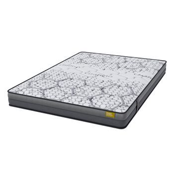 Colchón Hr Viscoelástico Grafeno Smart Hero 160x190 16 Cm Doble Cara Independencia De Lechos Firmeza Alta